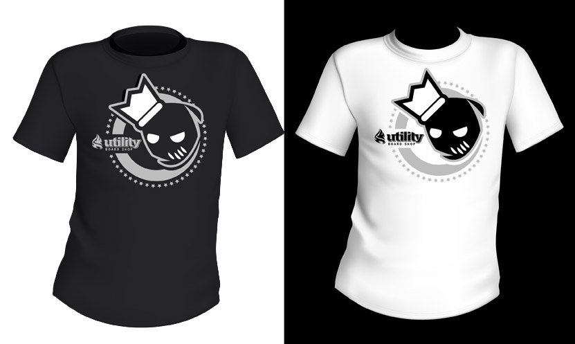 T-shirt Design by kresh for Utility Board Shop | Design #1679498