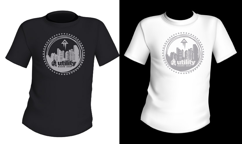 T-shirt Design by kresh for Utility Board Shop | Design #1679500