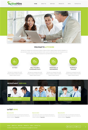 Web Design by pb for this project | Design: #6357301