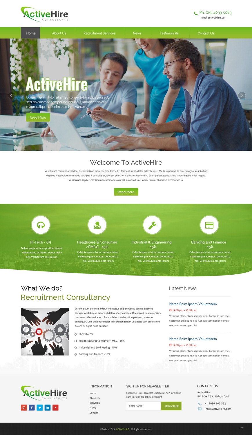 Web Design by pb for this project | Design #6357309