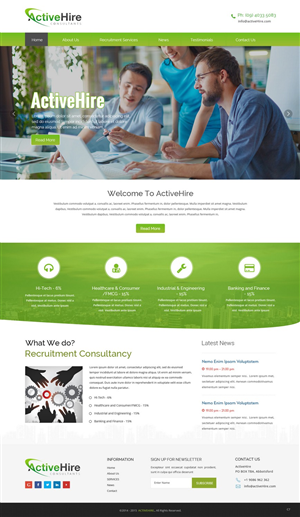 Web Design by pb for this project | Design: #6357309
