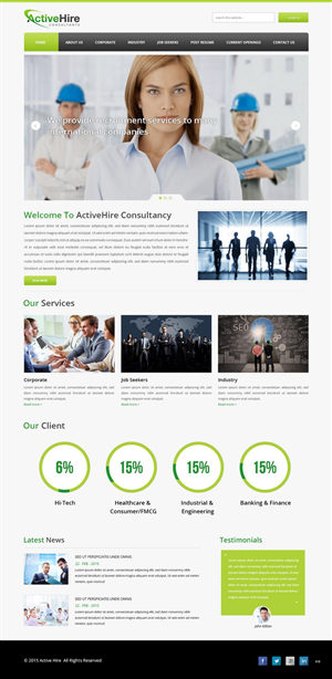 Web Design by pb for this project | Design #6357312