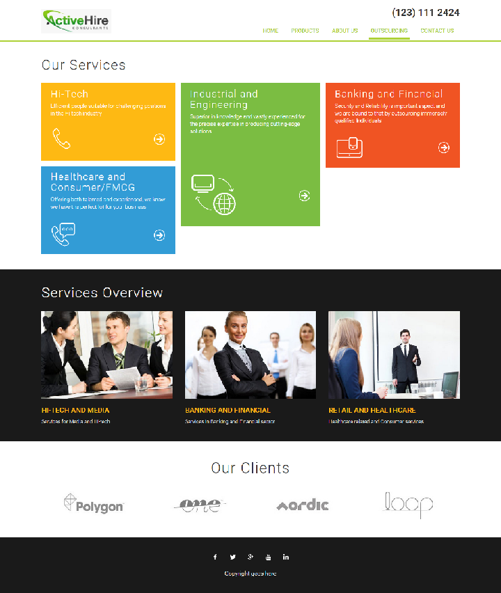 Web Design by npitnaak001 for this project | Design #6439192