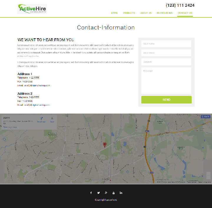 Web Design by npitnaak001 for this project | Design #6439195