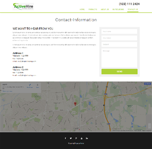 Web Design by npitnaak001 for this project | Design: #6439195