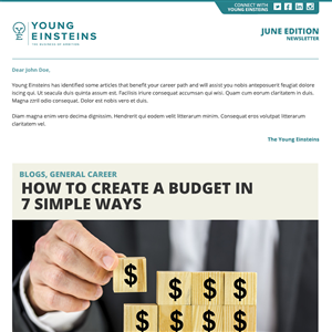Email Marketing Design by acube
