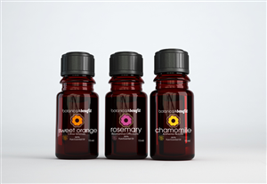 Modern & Simple Essential Oils Label | Graphic Design by Soluciones Creativas