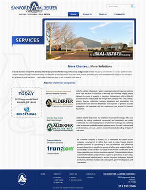 Wordpress Design by webxvision for AuctionServices.com, Inc. | Design: #1688617