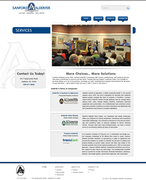 Wordpress Design by webxvision for AuctionServices.com, Inc. | Design: #1691769