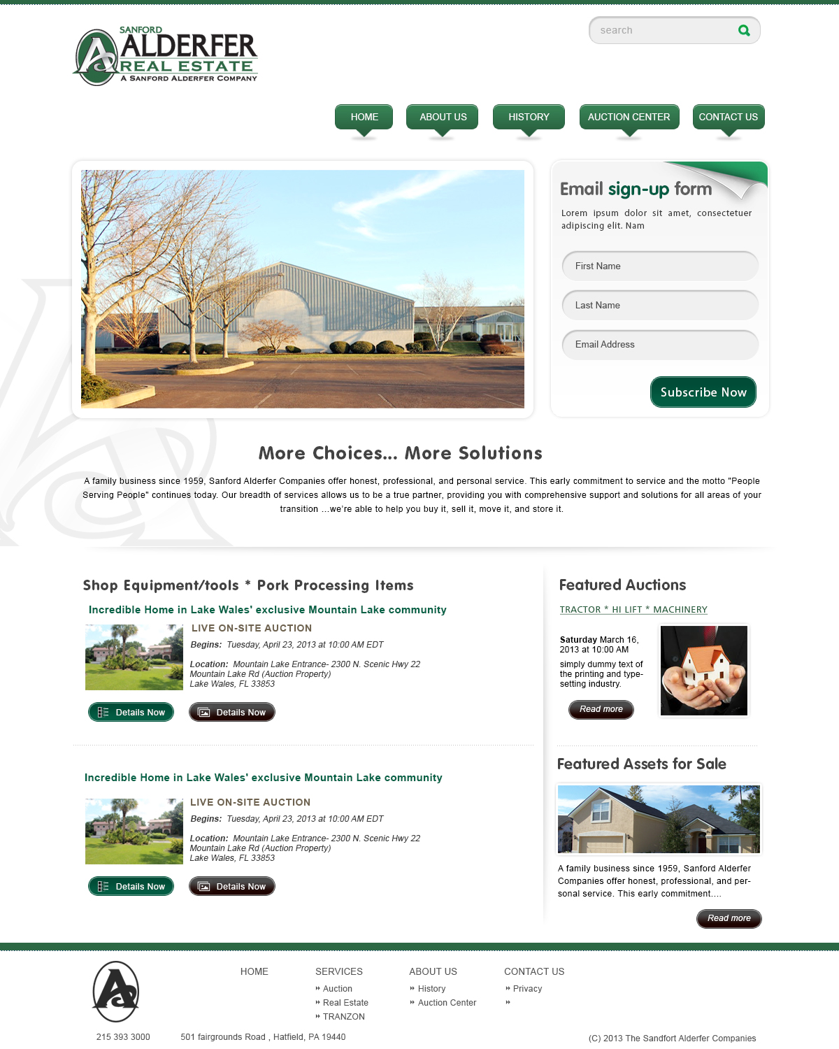Wordpress Design by webxvision for AuctionServices.com, Inc. | Design #1696824