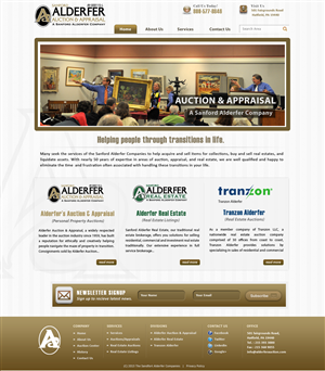 Wordpress Design by webxvision for AuctionServices.com, Inc. | Design: #1788635