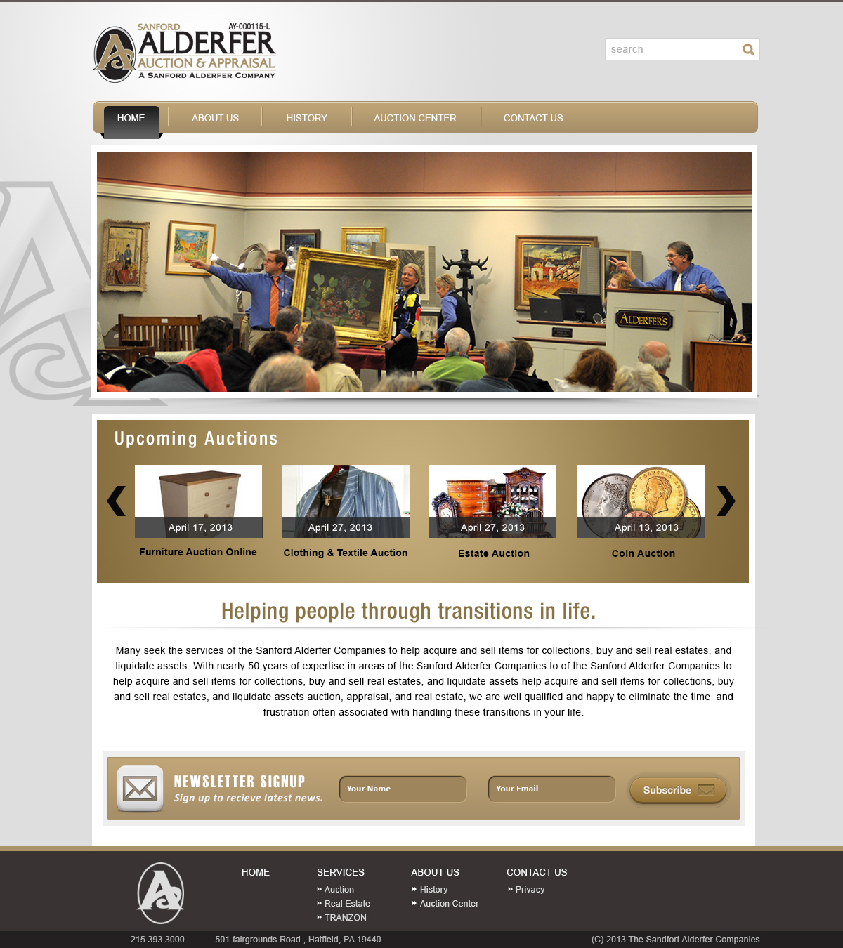 Wordpress Design by webxvision for AuctionServices.com, Inc. | Design #1789895