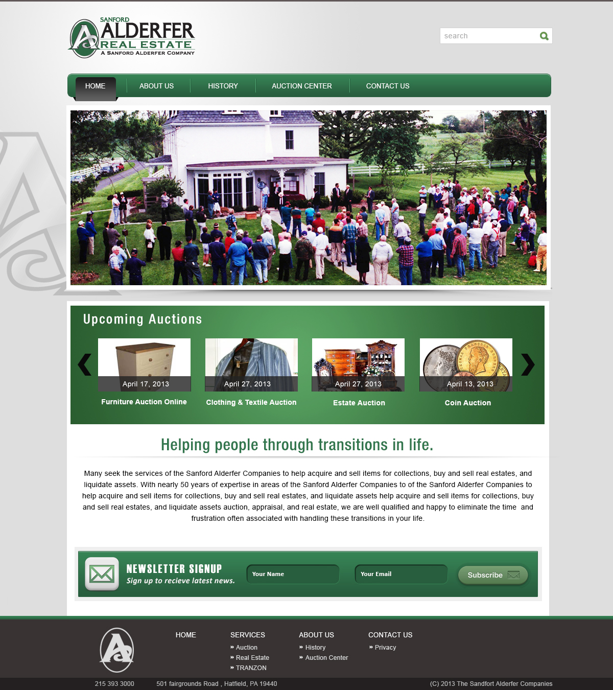 Wordpress Design by webxvision for AuctionServices.com, Inc. | Design #1789899