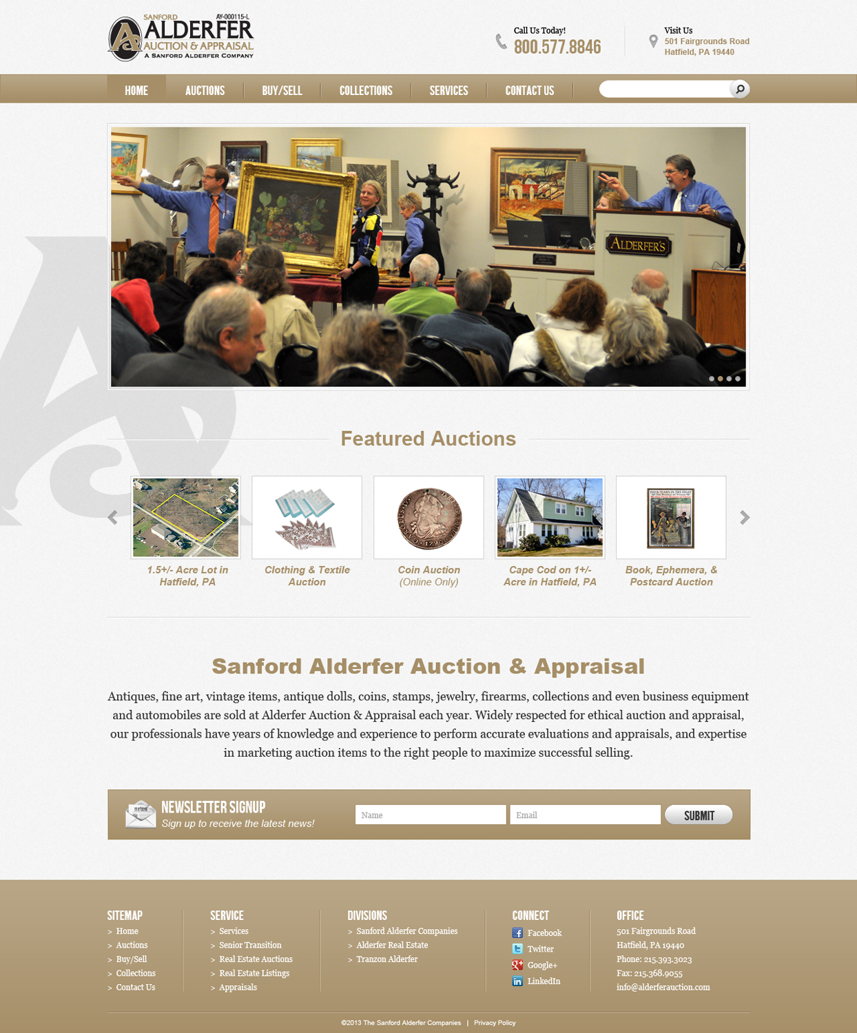 Wordpress Design by MIND for AuctionServices.com, Inc. | Design #1848723