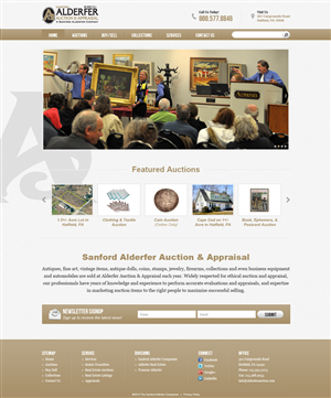 Wordpress Design by MIND for AuctionServices.com, Inc. | Design: #1848723