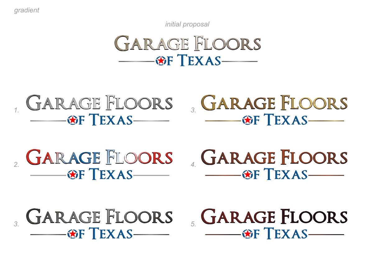 Logo Design by Amduat Design for Unique Decorative Concrete | Design #1693768