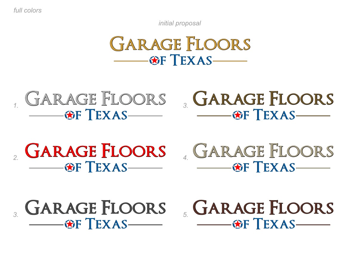Logo Design by Amduat Design for Unique Decorative Concrete | Design #1693777