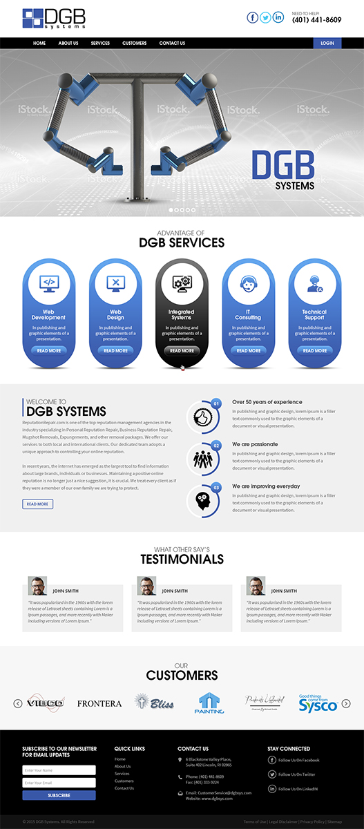 Web Design by RupalTechno for this project | Design #6409272
