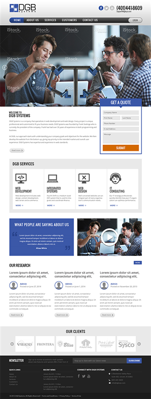 Web Design by RupalTechno for this project | Design: #6424663