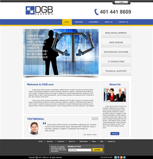 Web Design by DesignXyz for this project | Design: #6395770