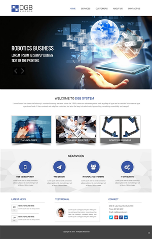 Web Design par pb pour ce projet | Design : #6357454