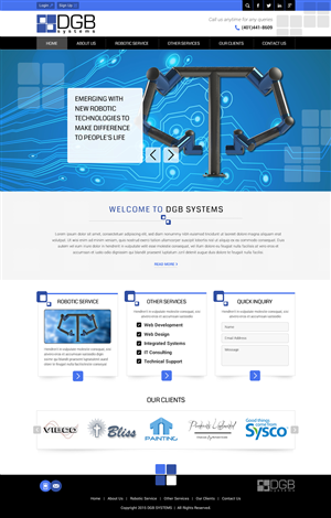 Web Design by Sbss for this project | Design: #6372384