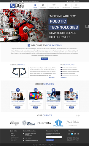 Web Design by Sbss for this project | Design: #6372389