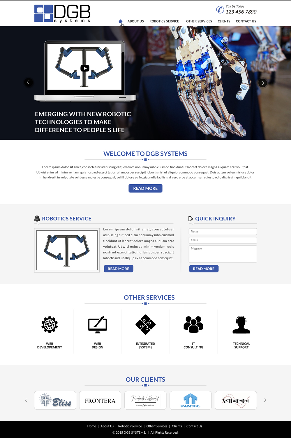 Web Design by Sbss for this project | Design #6372391