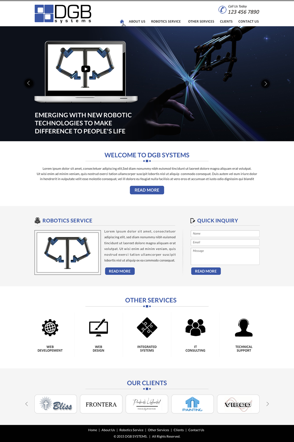 Web Design by Sbss for this project | Design #6372393