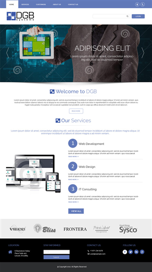 Web Design by Creations Box 2015 for this project | Design: #6401992