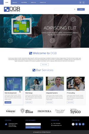 Web Design by Creations Box 2015 for this project | Design: #6401998