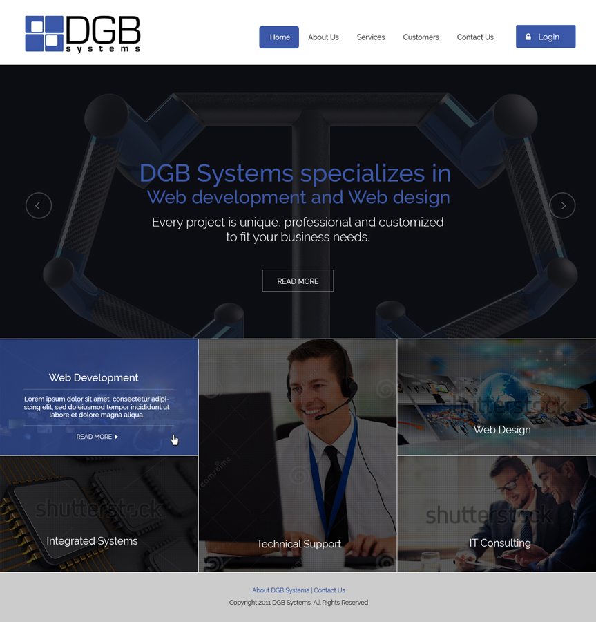 Web Design by Creations Box 2015 for this project | Design #6402000