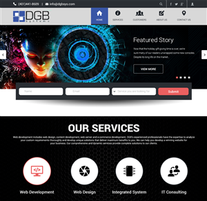 Web Design par moidul dargahi pour ce projet | Design #6373297