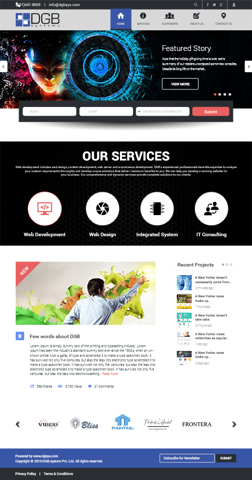 Web Design by moidul dargahi for this project | Design #6373341
