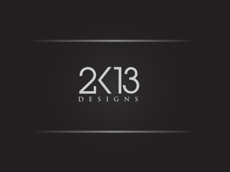 Logo Design by dan99 for 2K13 Designs | Design #1695296