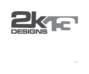Logo Design by Piers for 2K13 Designs | Design: #1719703