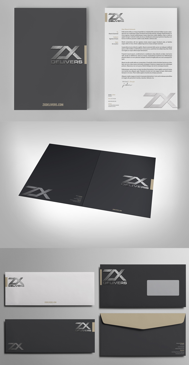 Business Card Design by Selda for ZXpedite | Design #10326122
