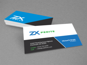 Business Card Design by Jay Patel for ZXpedite | Design: #10304822