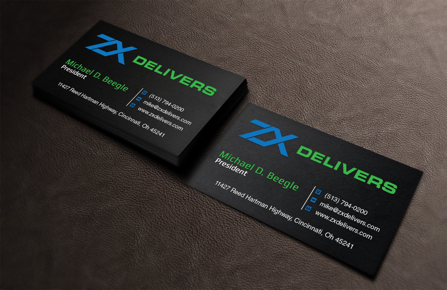Business Card Design by Lanka Ama for ZXpedite | Design #10309092