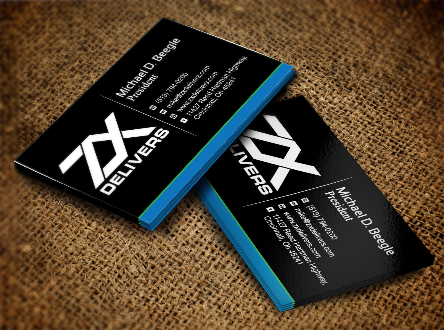 Business Card Design by Lanka Ama for ZXpedite | Design #10309095