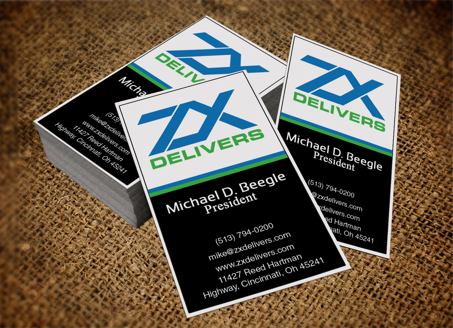 Business Card Design by Lanka Ama for ZXpedite | Design #10309096