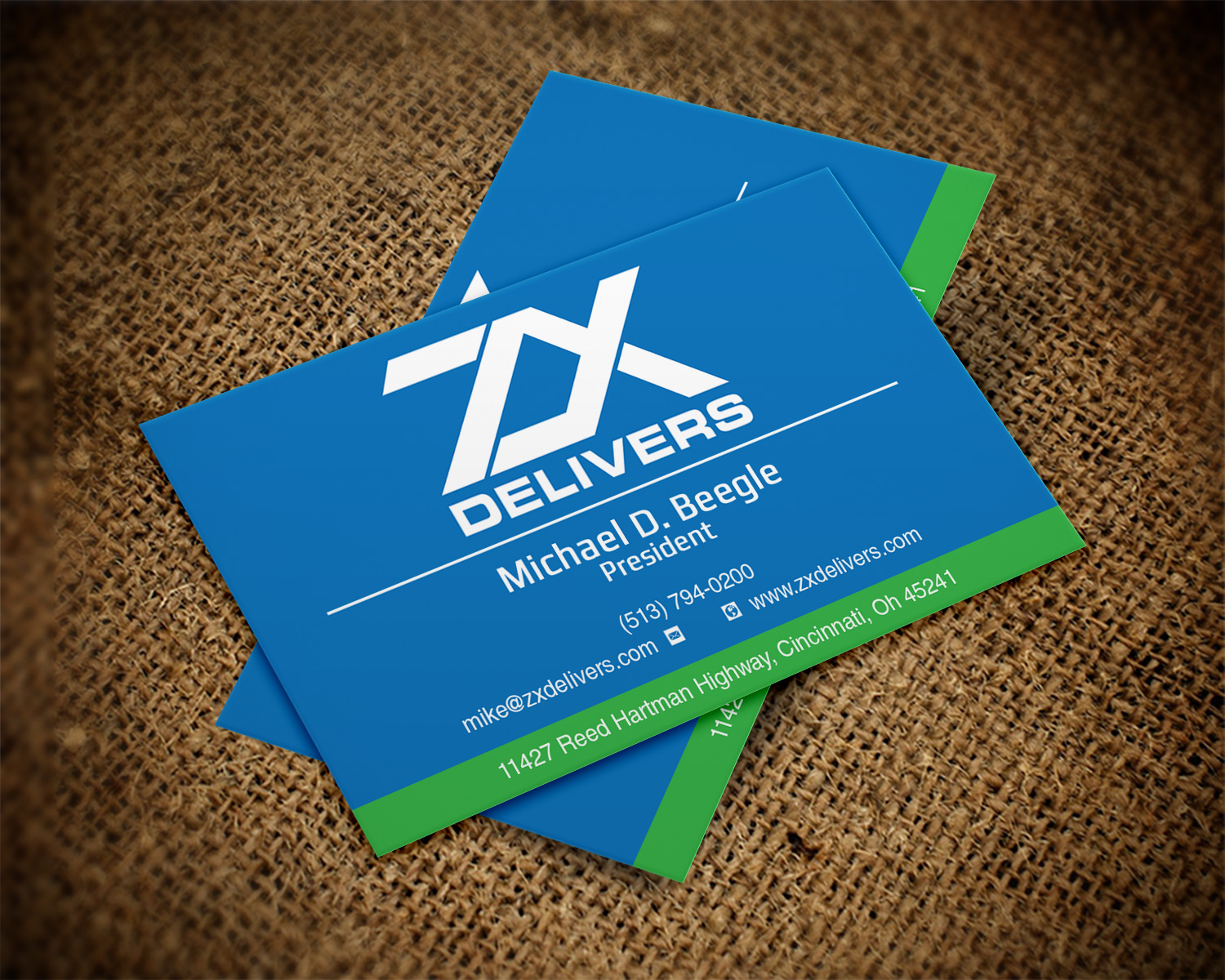Business Card Design by Lanka Ama for ZXpedite | Design #10309100
