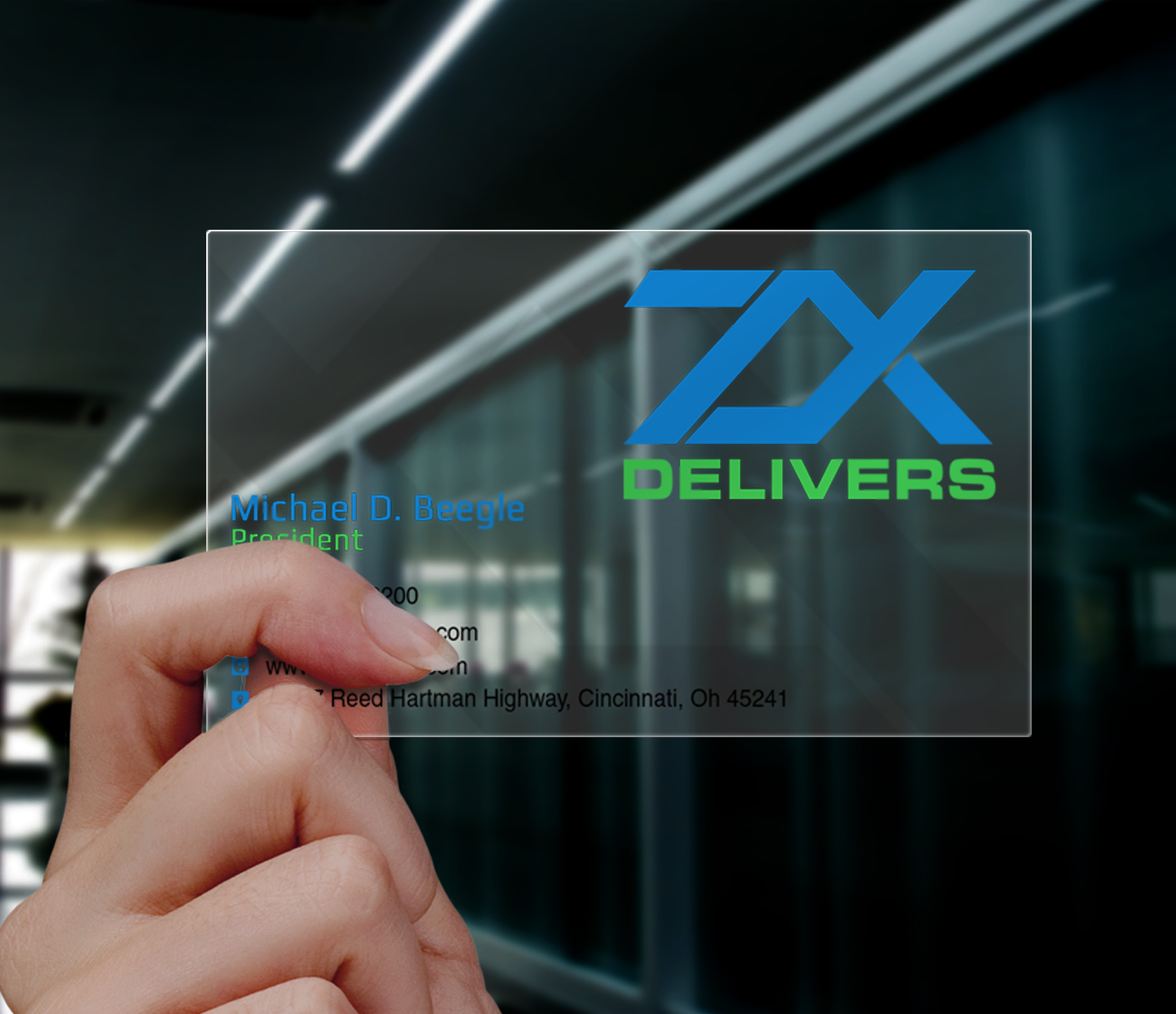 Business Card Design by Lanka Ama for ZXpedite | Design #10309101