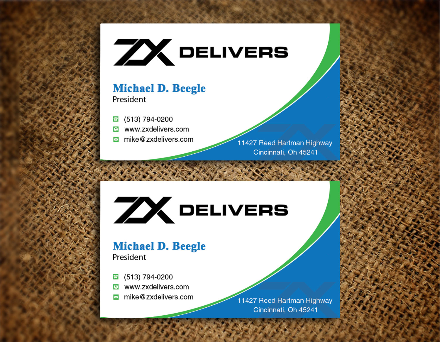 Business Card Design by Lanka Ama for ZXpedite | Design #10309116