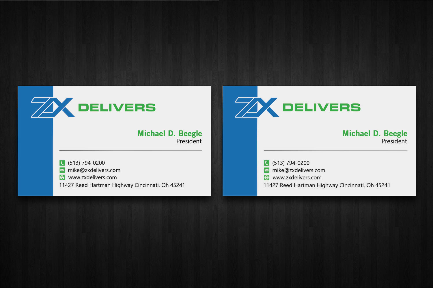 Business Card Design by Lanka Ama for ZXpedite | Design #10309128