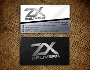 Business Card Design by Lanka Ama for ZXpedite | Design: #10442050