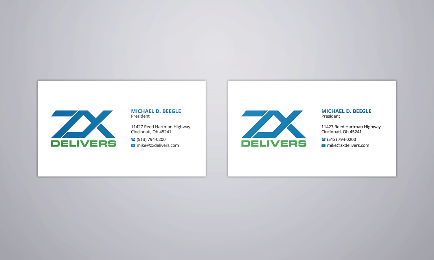 Design de Carte de Visite par Stylez Designz pour ZXpedite | Design #10356317