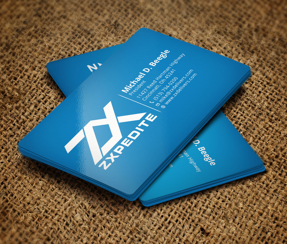 Business Card Design by Verified artistry (Design garden) for ZXpedite | Design #10318752