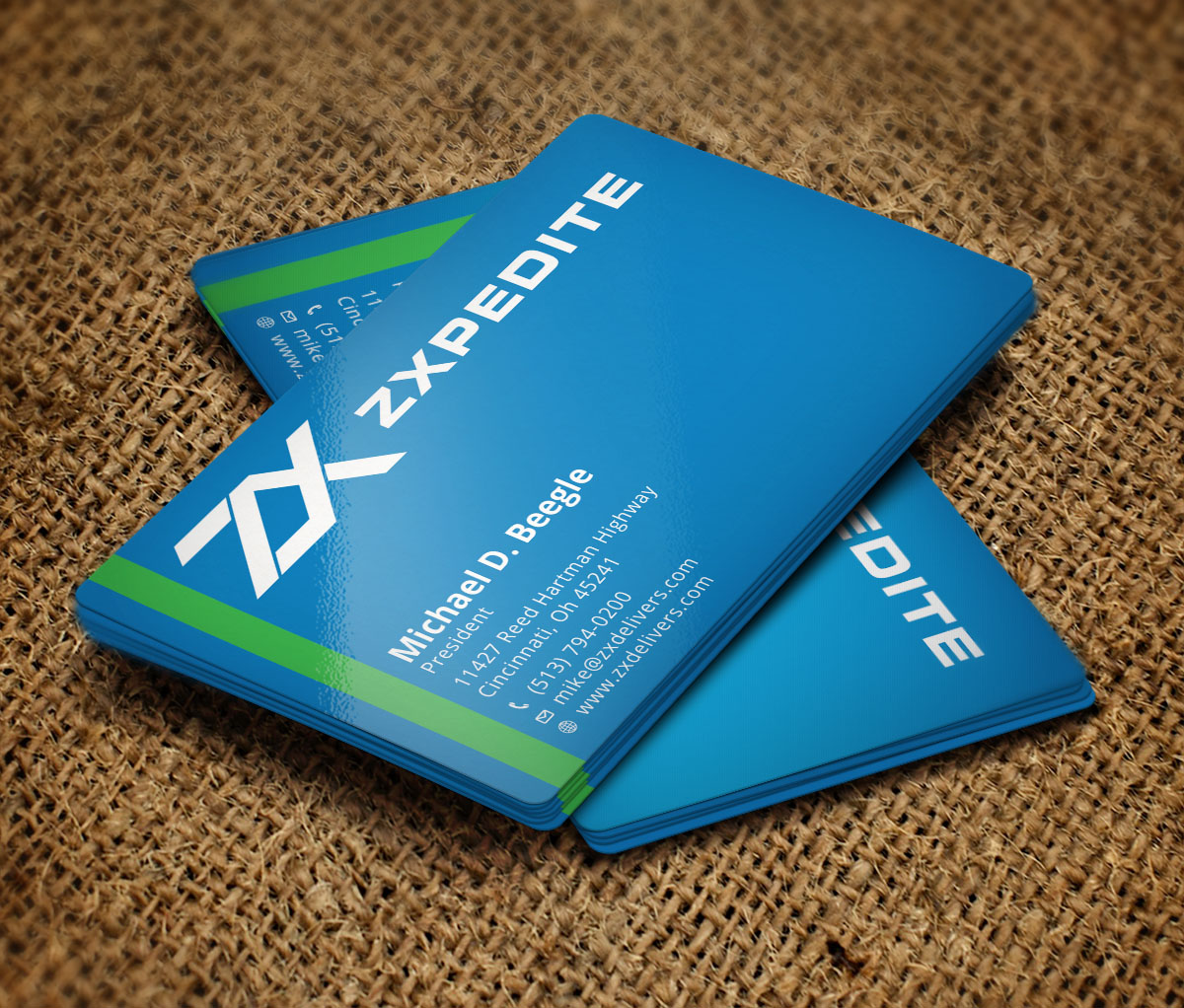 Diseño de Tarjeta de Presentación por Verified artistry (Design garden) para ZXpedite | Diseño #10318761