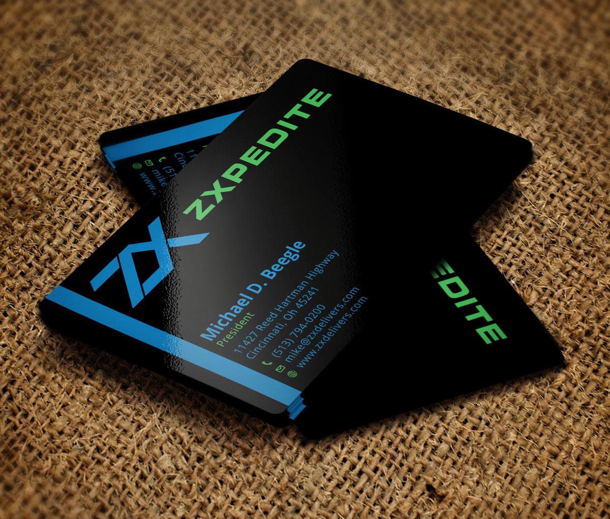 Business Card Design by Verified artistry (Design garden) for ZXpedite | Design #10318763